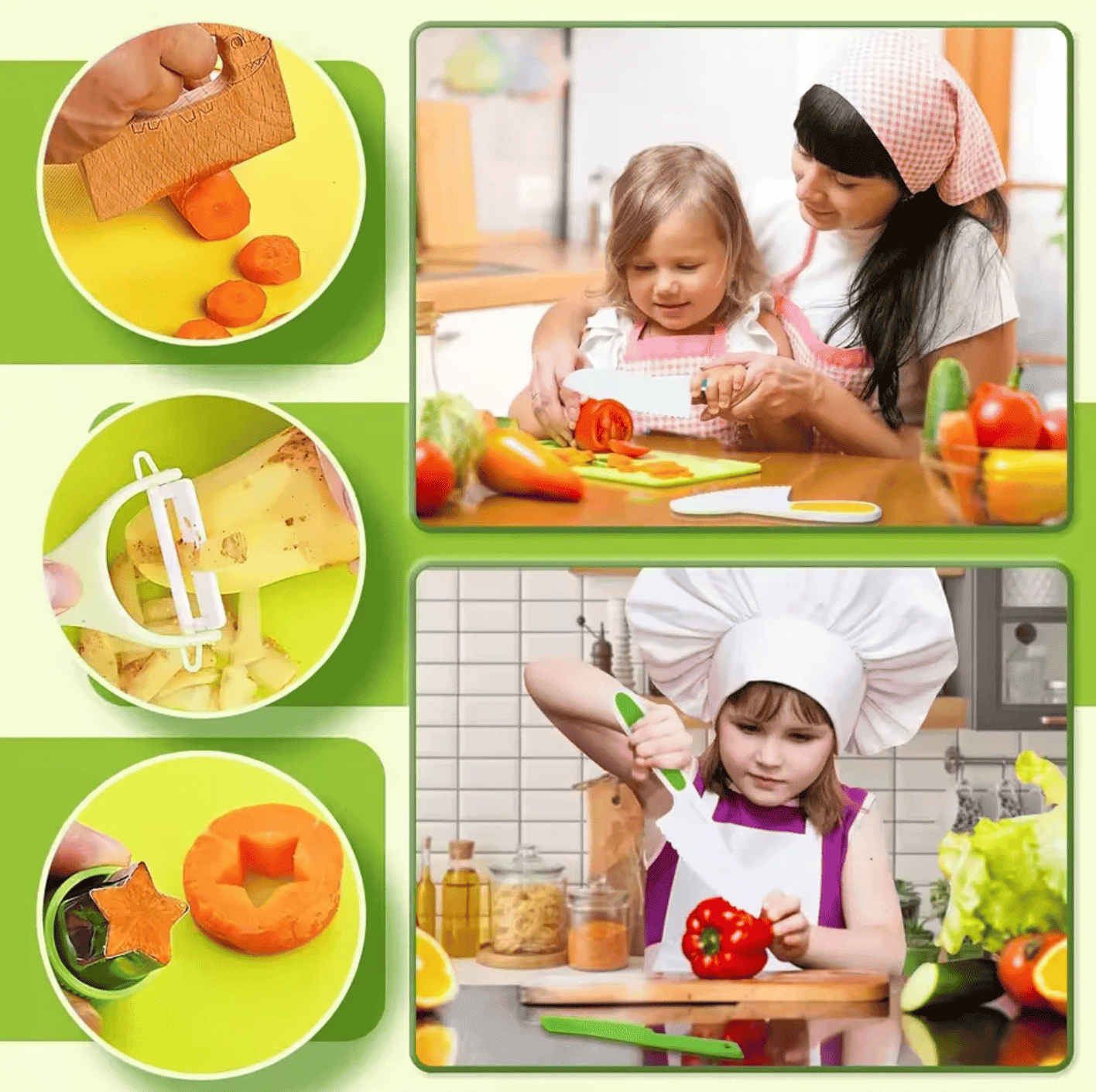 TinyChef™ Kids Cooking Set - Bop Buzz TinyChef™ Kids Cooking Set Default Title Bop Buzz