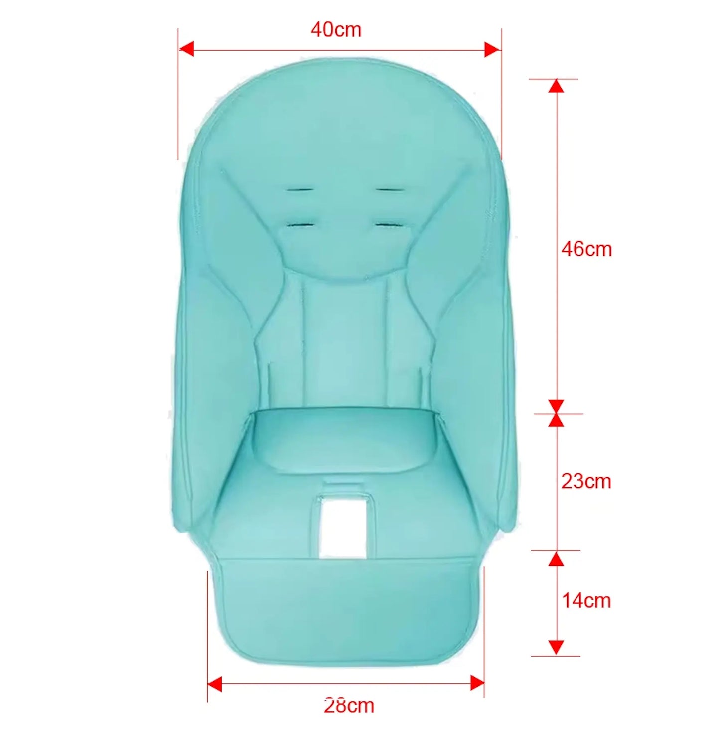 Baby High Chair Cushion – PU Leather Seat Pad for Peg Perego