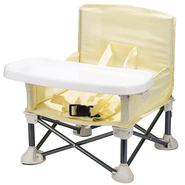 Portable Baby Chair™ - Bop Buzz Portable Baby Chair™ Beige Bop Buzz