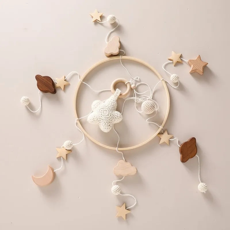 Eco-friendly nursery mobile for peaceful sleep