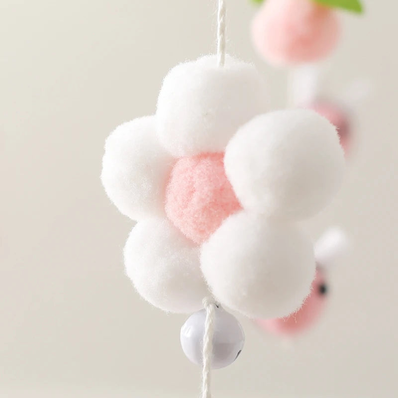 Baby Mobile for Crib – Bees and Daisies
