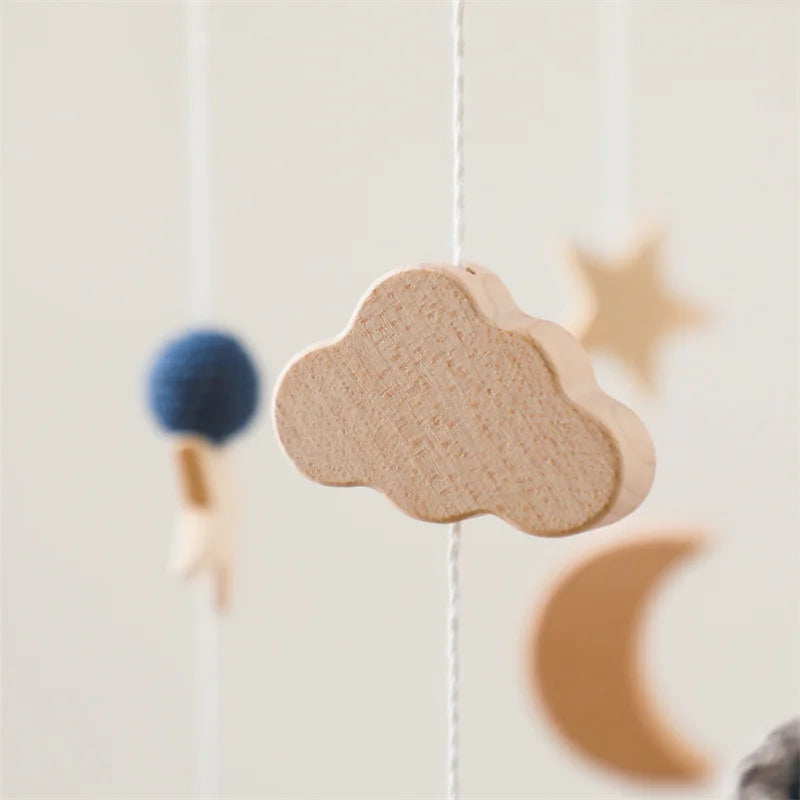 Baby Mobile for Crib – Starry Space Rocket