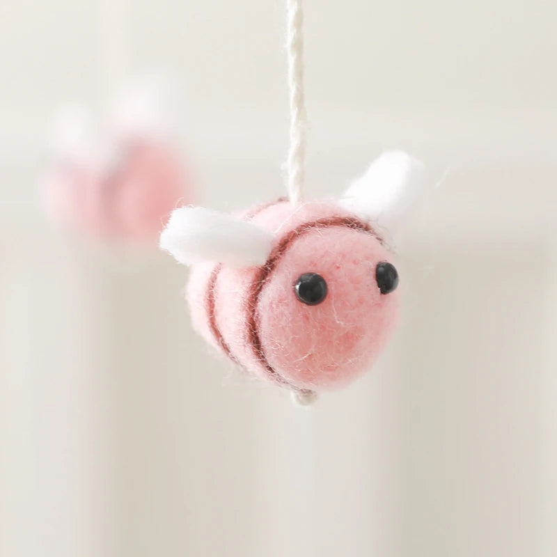 Baby Mobile for Crib – Bees and Daisies