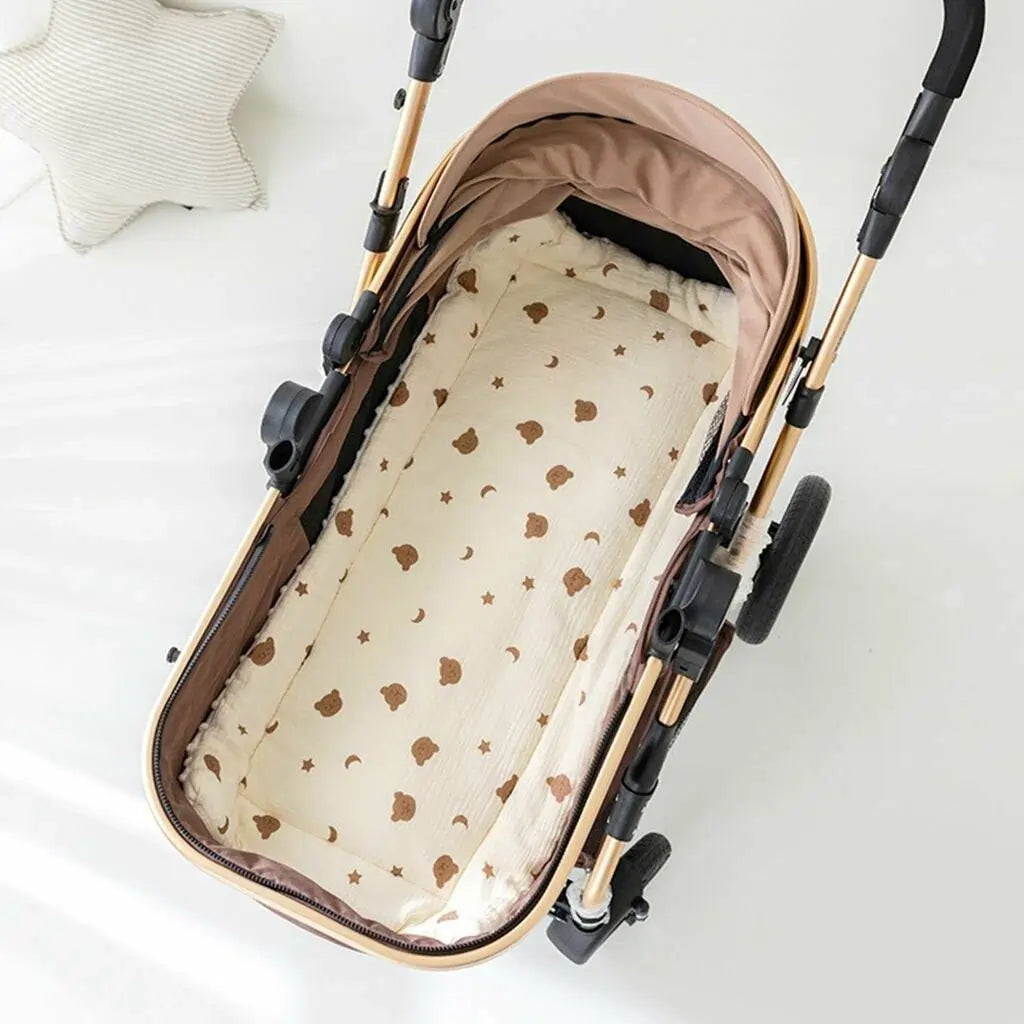 Reversible breathable cotton insert for toddler comfort