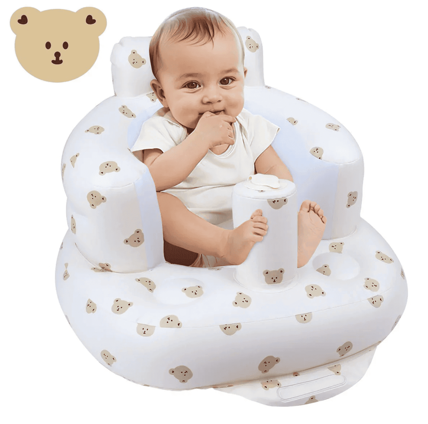 Inflatable Baby Chair - Bop Buzz Bop Buzz™️ - Inflatable Baby Chair Bear Heads Bop Buzz