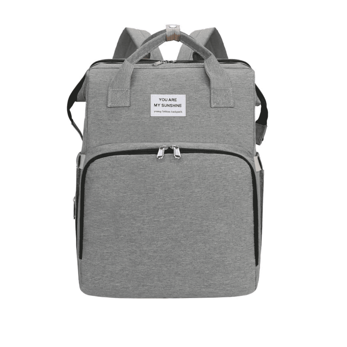 Portable Changing Backpack - Bop Buzz Portable Changing Backpack Gray Bop Buzz