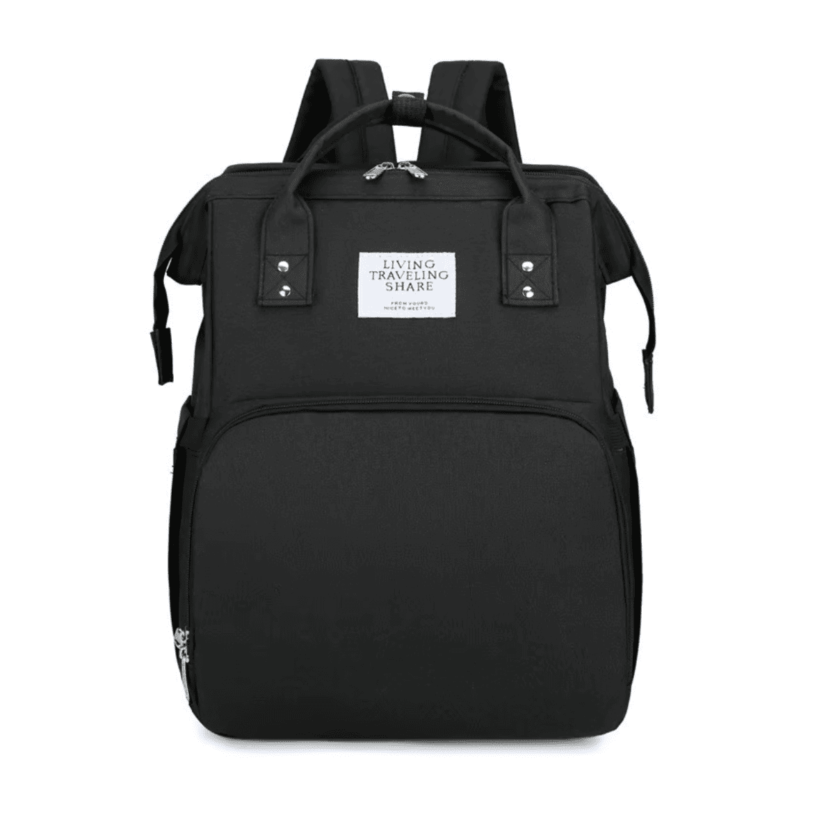 Portable Changing Backpack - Bop Buzz Portable Changing Backpack Black Bop Buzz