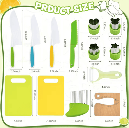 TinyChef™ Kids Cooking Set - Bop Buzz TinyChef™ Kids Cooking Set Default Title Bop Buzz