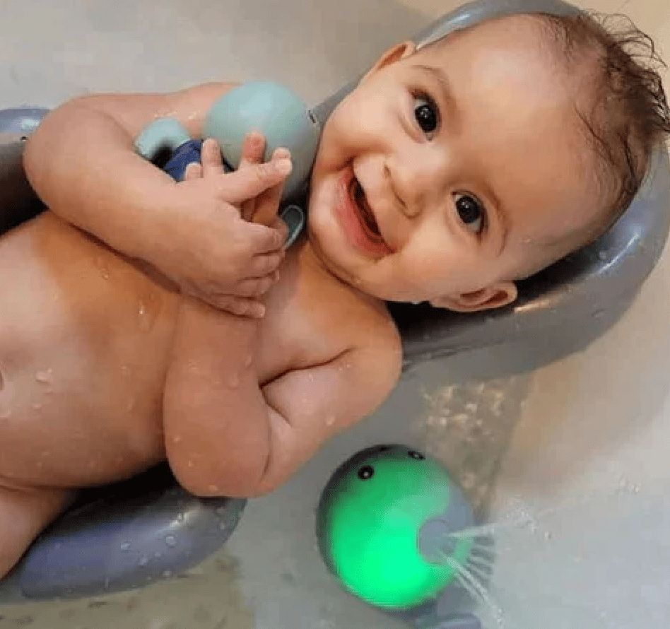 GlowWhale™ - Light-Up Bath Toy - Bop Buzz GlowWhale™ - Light-Up Bath Toy Gray Whale Bop Buzz