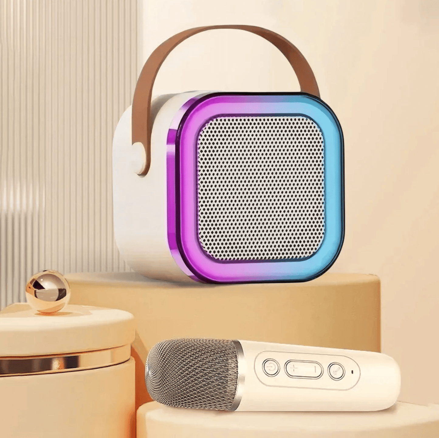 Compact Karaoke Machine for Home Parties and Gifts