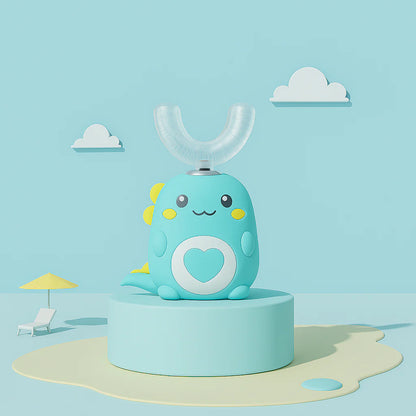 U-Shaped Electric Toothbrush for Toddlers and Kids Ages 2–12
