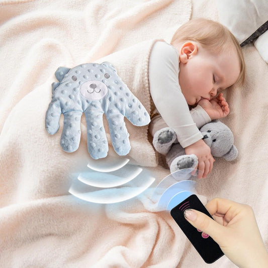 Baby Sleep Soothing Palm Pillow with adjustable patting for crib use