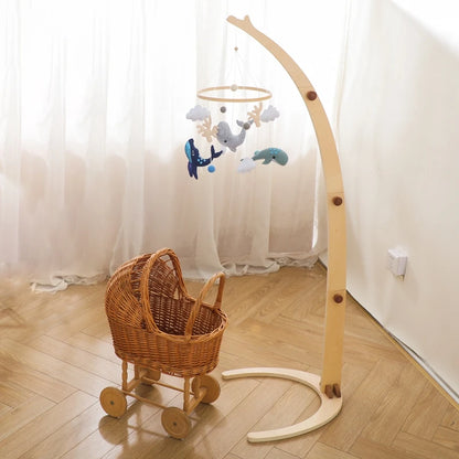 Baby Mobile for Crib – Sea Whale with Clouds