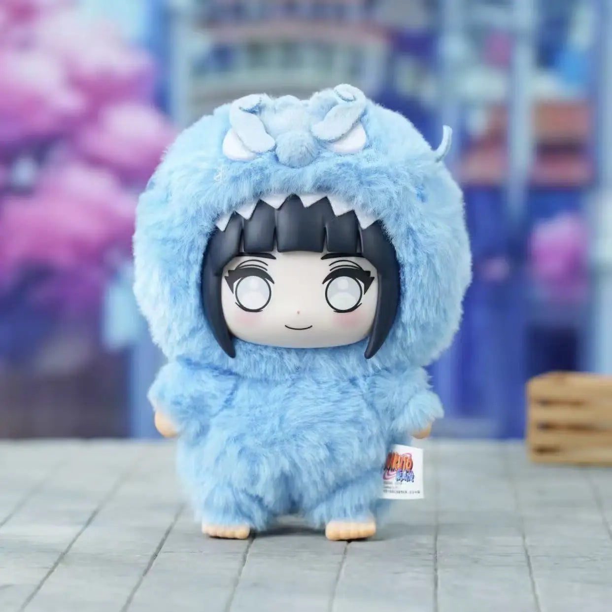 Naruto Labubu keychain monster mode design1